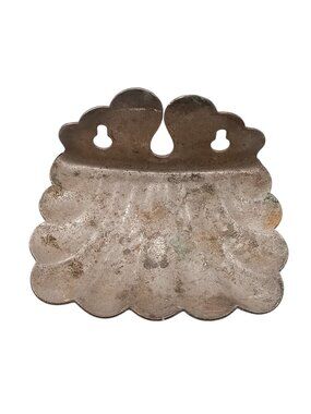 Antique Clam Shell Soap Holder for Bath or Kitchen, Art Deco Mermaid Decor Hardw